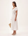 ROBE - CELIA - BLANC ROBE NEW KOOKAI Mode Kookai