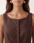 Robe Chelsea robe courte Chocolat ROBE NEW KOOKAI Mode Kookai