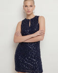 ROBE COURTE - ANDERSEN - MARINE ROBE NEW KOOKAI Mode Kookai
