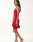 ROBE COURTE - CANDY - ROUGE ROBE NEW KOOKAI Mode Kookai