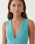 ROBE COURTE - CLEO - AQUA ROBE NEW KOOKAI Mode Kookai