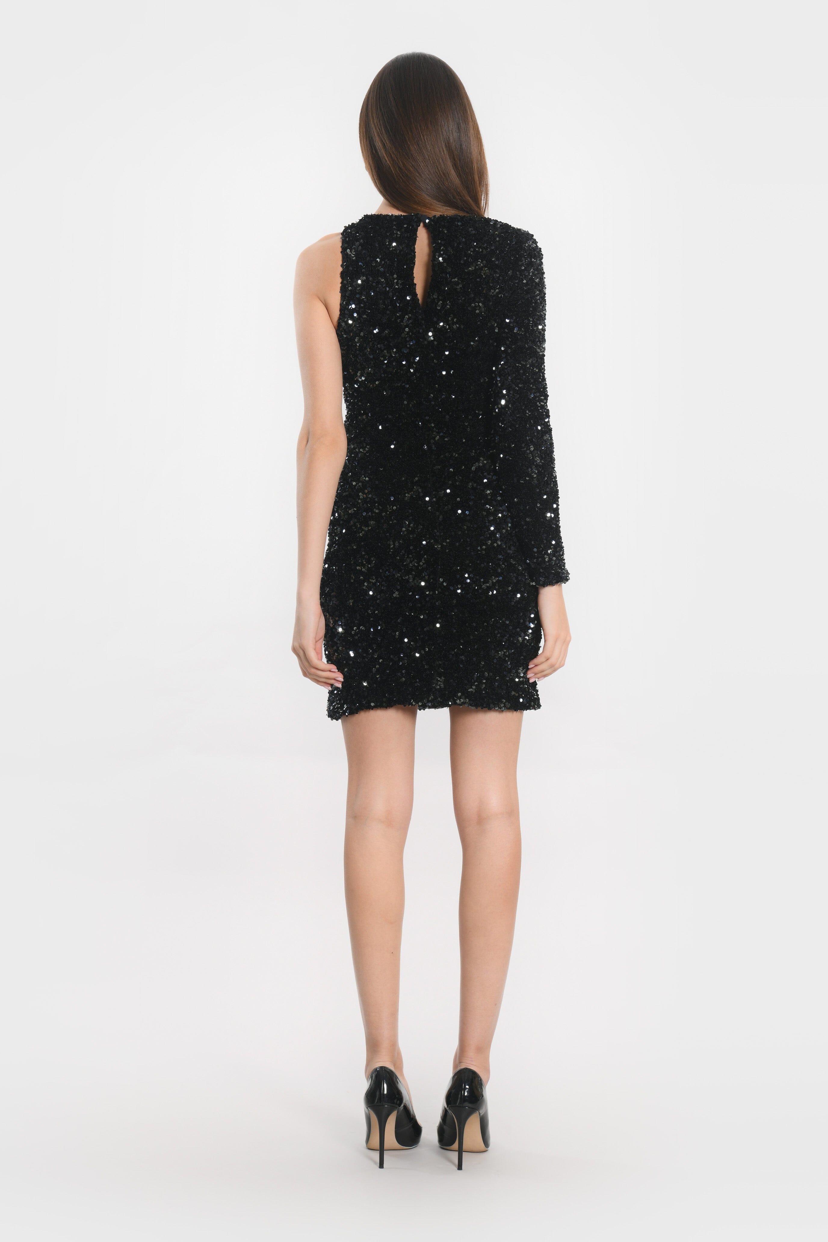 ROBE COURTE - TINA - NOIR ROBE NEW KOOKAI Mode Kookai