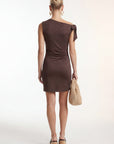ROBE - CRYSTA - ESPRESSO ROBE NEW KOOKAI Mode Kookai