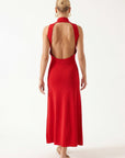 ROBE DOS NU - BERTINE - ROUGE ROBE NEW KOOKAI Mode Kookai