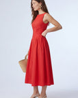 ROBE DOS NUS - CELIA - ROUGE ROBE NEW KOOKAI Mode Kookai