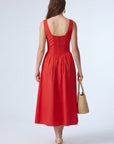 ROBE DOS NUS - CELIA - ROUGE ROBE NEW KOOKAI Mode Kookai