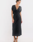 ROBE LONGUE - BAKER - NOIR ROBE NEW KOOKAI Mode Kookai