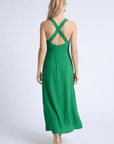 ROBE LONGUE CROISEE - CANDY - VERT ROBE NEW KOOKAI Mode Kookai