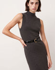 ROBE MAILLE - DANITA - ANTHRACITE ROBE NEW KOOKAI Mode Kookai