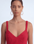 ROBE MIDI - CANDY ROUGE ROBE NEW KOOKAI Mode Kookai