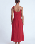ROBE MIDI - CANDY ROUGE ROBE NEW KOOKAI Mode Kookai