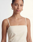 ROBE MIDI - CLARENCE - CREME ROBE NEW KOOKAI Mode Kookai