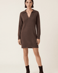 ROBE PULL - DOROTHEE - CHOCOLAT ROBE NEW KOOKAI Mode Kookai
