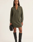 ROBE PULL - DOROTHEE - KAKI ROBE NEW KOOKAI Mode Kookai
