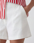SHORT TAILLE HAUTE - CLEO - BLANC SHORT NEW KOOKAI Mode Kookai