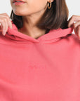 SWEAT CAPUCHE - SUZY - RAPTURE ROSE TEE SHIRT KOOKAI Mode Kookai
