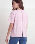 T-SHIRT - AMBRE - ROSE TEE SHIRT NEW KOOKAI Mode Kookai