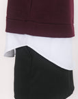 T-SHIRT - BISTA - BORDEAUX TEE SHIRT NEW KOOKAI Mode Kookai