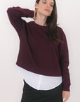 T-SHIRT - BISTA - BORDEAUX TEE SHIRT NEW KOOKAI Mode Kookai