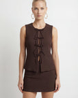 T-SHIRT - CLOTILD - EXPRESSO TEE SHIRT NEW KOOKAI Mode Kookai