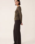 TEE-SHIRT - CLAREN - KHAKI TEE SHIRT NEW KOOKAI Mode Kookai