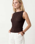 TOP - CHLOTILDA - CHOCOLAT PULL NEW KOOKAI Mode Kookai