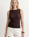 TOP - CHLOTILDA - CHOCOLAT PULL NEW KOOKAI Mode Kookai