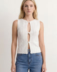 TOP - CHLOTILDA - ECRU PULL NEW KOOKAI Mode Kookai