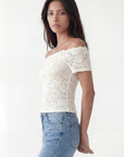 TOP - CLAUDIA - BLANC TOP NEW KOOKAI Mode Kookai