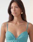 TOP - CLEO - AQUA TOP NEW KOOKAI Mode Kookai