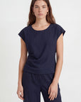 TOP - CORSO - NAVY TENNIS TOP NEW KOOKAI Mode Kookai