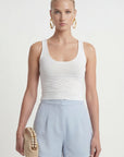 TOP CROISE - CYNTIA - BLANC PULL NEW KOOKAI Mode Kookai