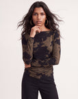 TOP - DAVY - CHOCOLAT TEE SHIRT NEW KOOKAI Mode Kookai