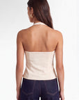 TOP DOS NU CLARENCE - CREME TOP NEW KOOKAI Mode Kookai