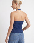 TOP DOS NU CLARENCE - INDIGO TOP NEW KOOKAI Mode Kookai