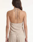 TOP DOS NU - CRYSTAL - BEIGE TOP NEW KOOKAI Mode Kookai