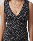 TOP IMPRIME - CADEN - NOIR ECRU TOP NEW KOOKAI Mode Kookai