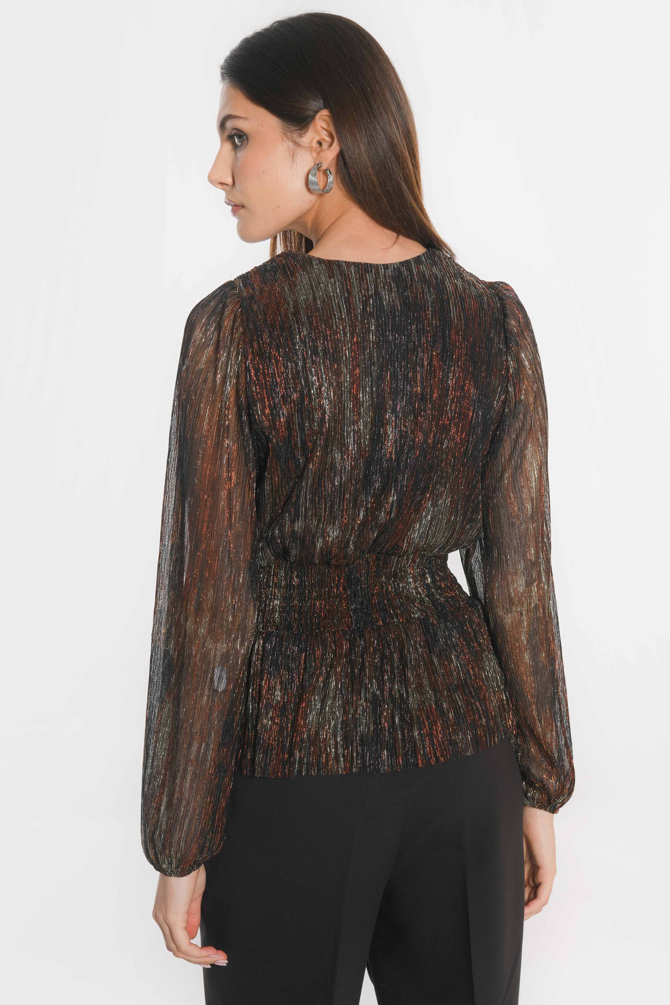 TOP - JANET - MULTI GOLD TOP NEW KOOKAI Mode Kookai