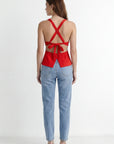 TOP LACE - CANDY - ROUGE TOP NEW KOOKAI Mode Kookai