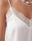 TOP LINGERIE - COSY - ECRU TOP NEW KOOKAI Mode Kookai