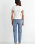 TOP NOEUD - CHARLENE - ECRU TEE SHIRT NEW KOOKAI Mode Kookai