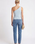 TOP ONE SHLOUDER - CHARLENE - CELADON TEE SHIRT NEW KOOKAI Mode Kookai