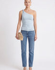 TOP ONE SHLOUDER - CHARLENE - CELADON TEE SHIRT NEW KOOKAI Mode Kookai