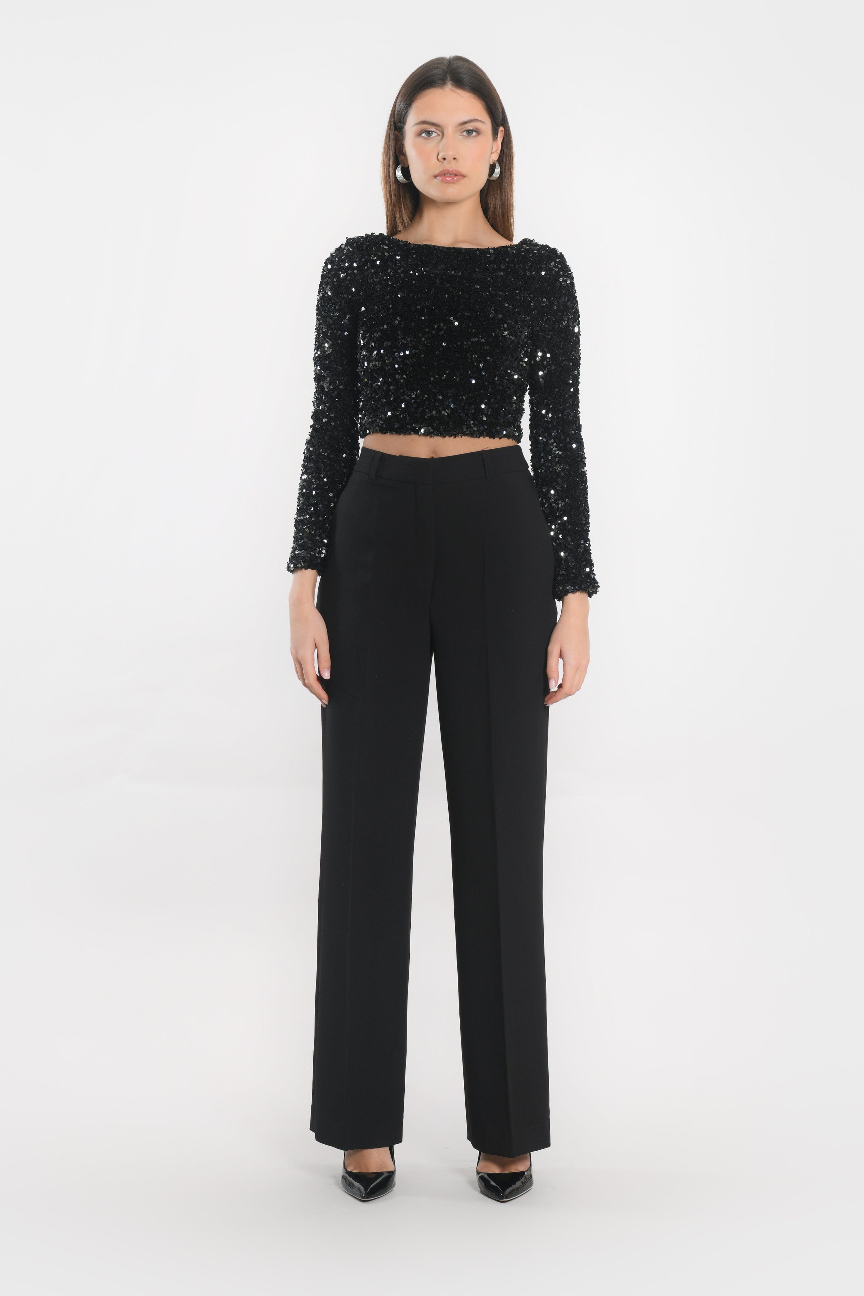 TOP - TINA - NOIR TOP NEW KOOKAI Mode Kookai