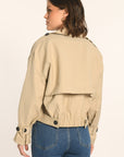 TRENCH COURT - BEIGE - ADAM TRENCH NEW KOOKAI Mode Kookai