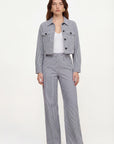 VESTE COURTE RAYEE - COURTNEY - MARINE VESTE NEW KOOKAI Mode Kookai