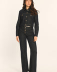 VESTE CROPPED - RINSE - ARIETTE VESTE SPORTSWEAR NEW KOOKAI Mode Kookai
