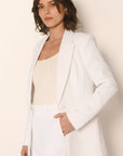 VESTE LONGUE - BLANC - ALBA VESTE NEW KOOKAI Mode Kookai