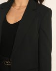 VESTE LONGUE - NOIR - ALBA VESTE NEW KOOKAI Mode Kookai