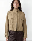VESTE SPORTSWEAR - CASIM - BEIGE VESTE SPORTSWEAR NEW KOOKAI Mode Kookai